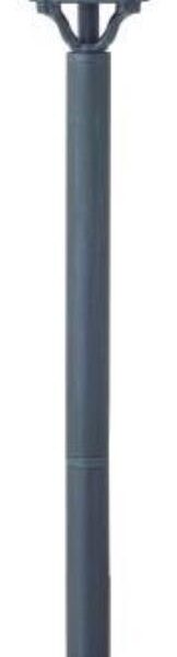 1806-1F, уличный светильник, W170*H1140, 1xE27x100W, IP44, excluded