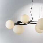 в наличии 815097 Люстра GLOBO 9х40W G9 МАТОВЫЙ ЧЕРНЫЙ - купить в интернет-магазине Светильники Торг