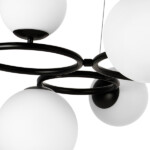 в наличии 815097 Люстра GLOBO 9х40W G9 МАТОВЫЙ ЧЕРНЫЙ - купить в интернет-магазине Светильники Торг