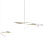 в наличии 731323 Люстра VARESE 35W LED 3628LM 360G ЗОЛОТО 3000K - купить в интернет-магазине Светильники Торг