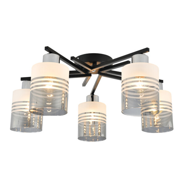 в наличии Escada 1132/5P E27*60W Black/Chrome - купить в интернет-магазине Светильники Торг