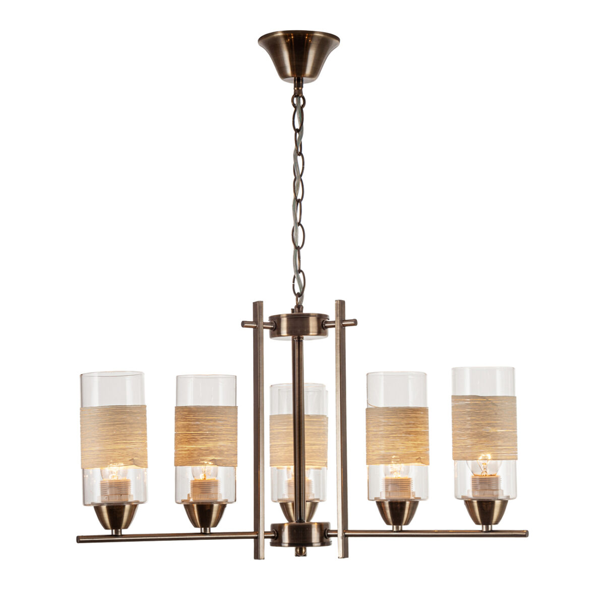 Escada 572/6 E27*60W D610 Antique Brass — изображение 1