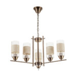 Escada 572/6 E27*60W D610 Antique Brass — изображение 2