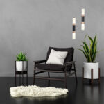 Escada 10217/1 LED*8W Black/Gold — изображение 5