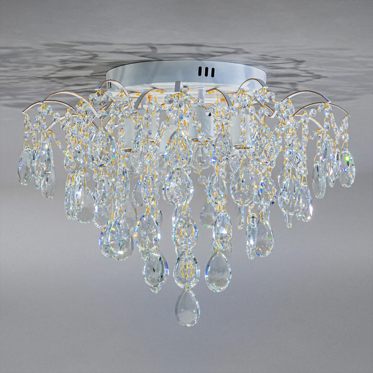 Escada 1126/6 E27*60W White/Gold — изображение 3