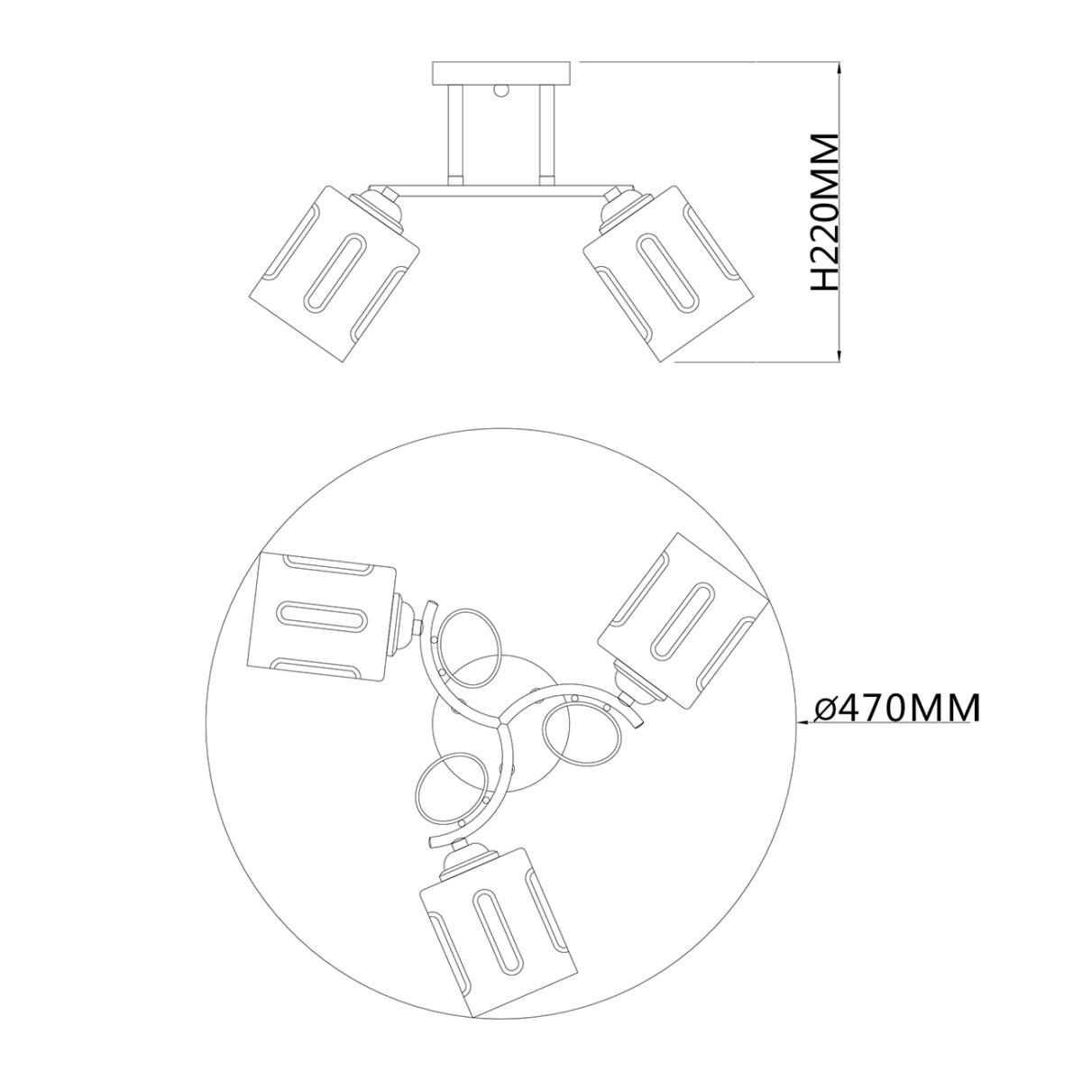 в наличии Escada 1120/3PL E27*40W Chrome - купить в интернет-магазине Светильники Торг