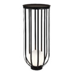 utsenka-SL6129.405.01 Светильник напольный ST-Luce Черный/Белый E27 1*60W НОРДИК