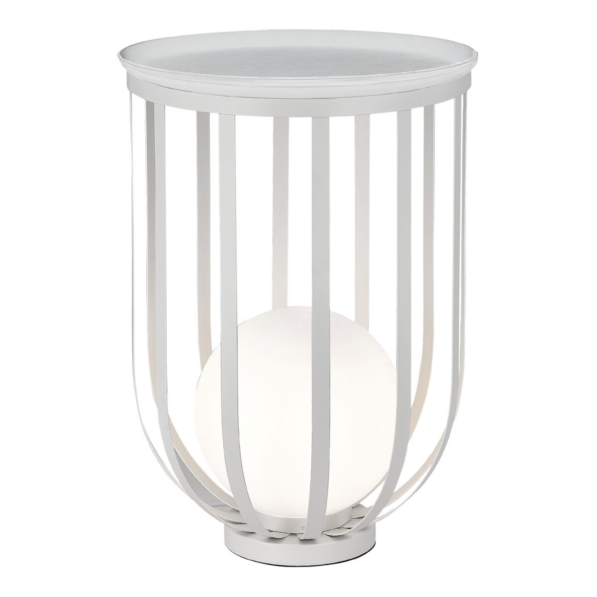 utsenka-SL6129.504.01 Светильник настольный ST-Luce Белый/Белый E27 1*60W НОРДИК — изображение 1