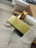 utsenka-SL6224.311.01 Светильник настенный ST-Luce Латунь/Прозрачный LED 1*20W 4000K БАМБУ — изображение 3