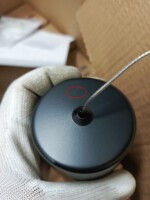 utsenka-SL6224.403.01 Светильник подвесной ST-Luce Черный/Прозрачный LED 1*8W 4000K БАМБУ — изображение 5