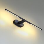 6634/7WL HIGHTECH ODL24 483 металл/черный/акрил Настенный светильник IP20 LED 7W 3000K/3800K/5100K (перекл ч/з тумблер) 220V ALEDO — изображение 3