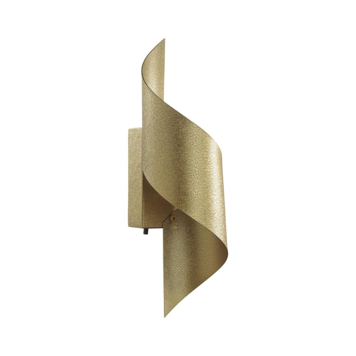 07744b09313b796deaed348d5d956ca1 7099/6WL HIGHTECH ODL25 443 Настенный светильник gold ice crack металл/акрил IP20 LED 6W 3000K/4000K тумблер на корпусе 220-240V BOCCOLO — изображение 1
