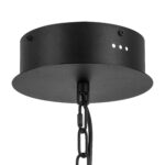 734247 Люстра IRIS 76W LED 3148LM 120G ЧЕРНЫЙ/ЗОЛОТО 3000K — изображение 3