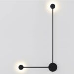 7008/10WL HIGHTECH ODL25 273 черный/металл/акрил Настенный светильник LED 3000/4000K тумблер на корп. 10W 220V CRI > 90 SATELLITE — изображение 3