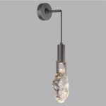 6695/5WL MIDCENT ODL24 239 Настенный светильник брашир. черный/металл/стекло IP20 LED 5W 200Лм 3000K LIA — изображение 4