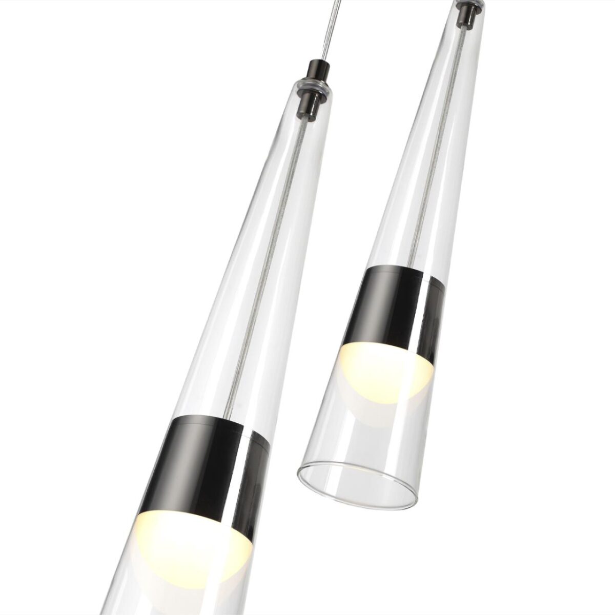 5044/24WL L-VISION ODL24 000 глянц.темн.хром/прозрачный/металл/стекло Бра LED 24W 3000K 2536Лм LUMP — изображение 5