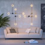 3902/5WG HIGHTECH ODL20 000 золотистый/металл Настенный светильник LED 4000K 5W 220V SATELLITE