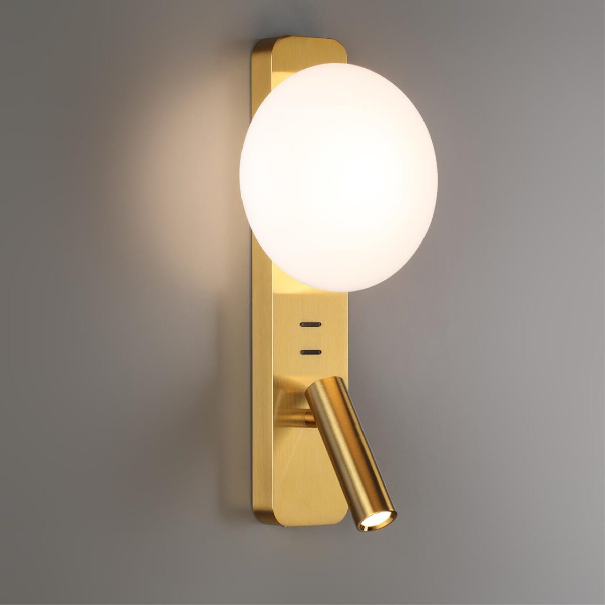 7050/5WL HIGHTECH ODL25 473 металл/металл бронза Настенный светильник IP20 LED 1*5W + 1*3W ALBERGO — изображение 5