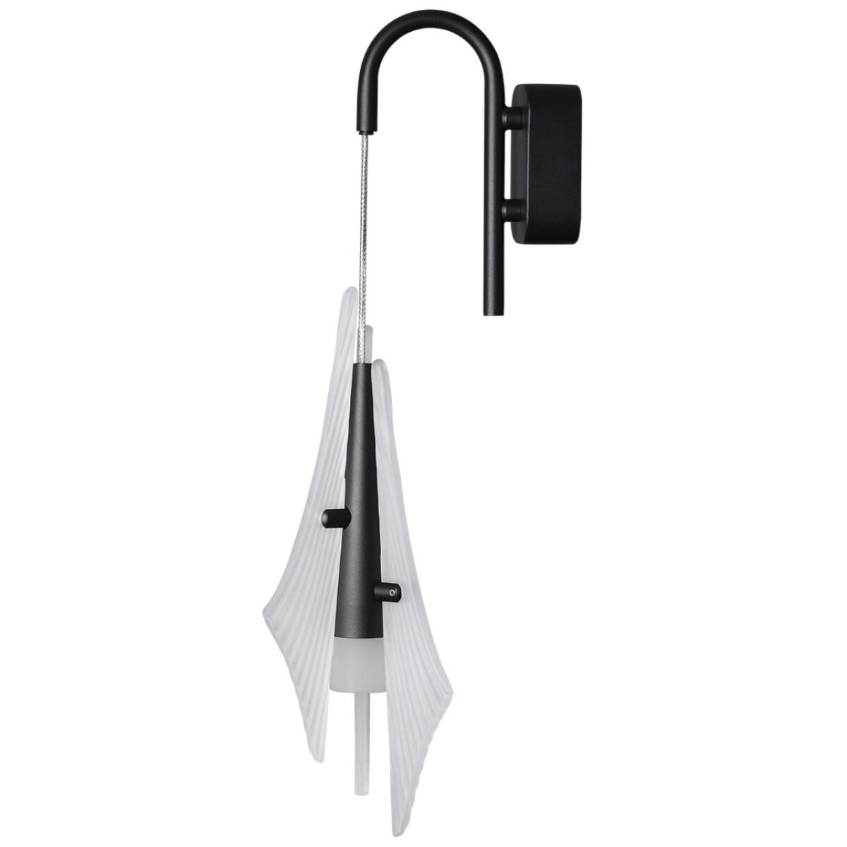 5442/6WLA L-VISION ODL_EX26 059 черный/бел.матовый/металл/стекло/акрил Бра LED*6W 3000K 633Лм AFALINA — изображение 4
