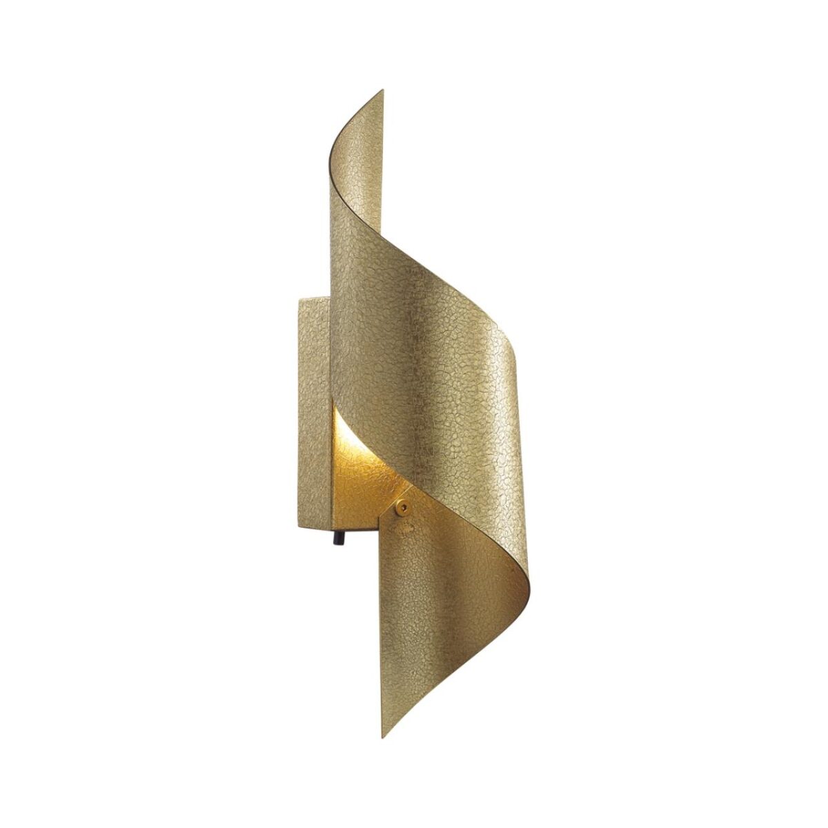 7099/6WL HIGHTECH ODL25 443 Настенный светильник gold ice crack металл/акрил IP20 LED 6W 3000K/4000K тумблер на корпусе 220-240V BOCCOLO — изображение 3