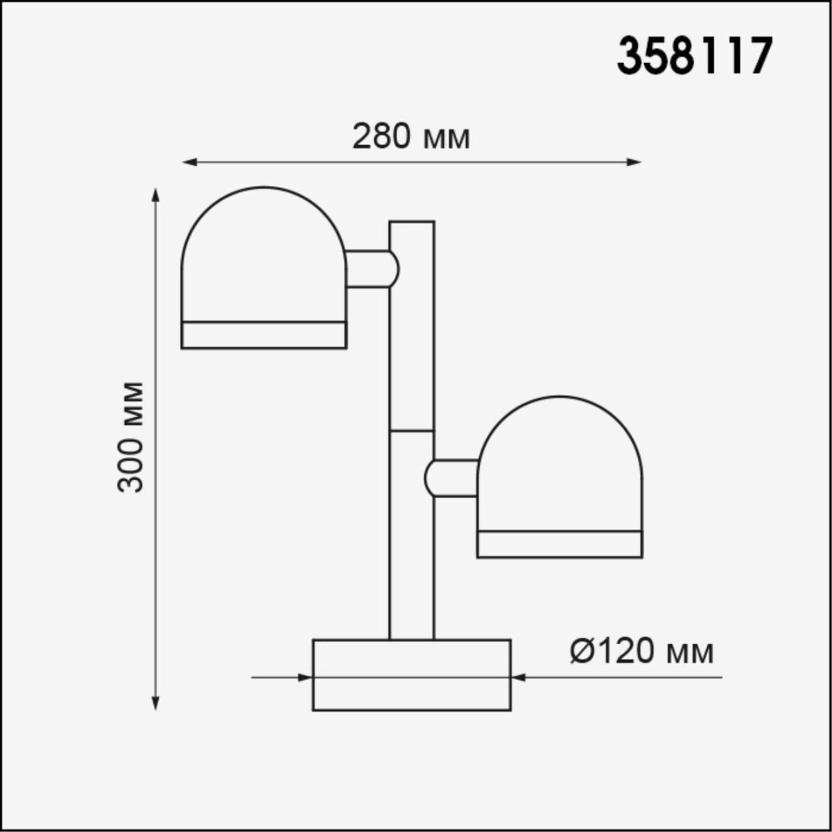 358117 STREET NT19 367 темно-серый  Ландшафтный светильник IP65 LED 3000К 20W 100-240V GALEATI — изображение 2