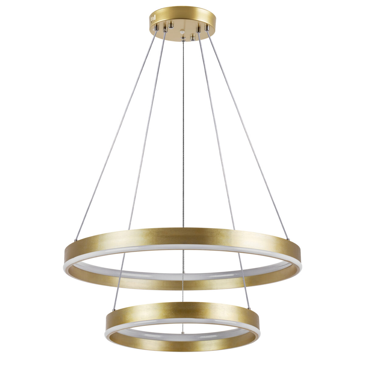 736422 Люстра ROTONDA 165W LED 7920LM 120G ЗОЛОТО 3000-6000K — изображение 1