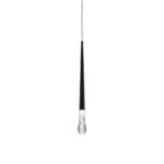 807007-4 Подвес PUNTO MINI с декоративной насадкой (капля) (807007+807000-4) LED 4W 282LM 24G ЧЕРНЫЙ 3CCT 3000/4000/6000K — изображение 2