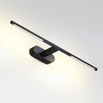 6634/7WL HIGHTECH ODL24 483 металл/черный/акрил Настенный светильник IP20 LED 7W 3000K/3800K/5100K (перекл ч/з тумблер) 220V ALEDO — изображение 2
