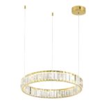 5015/30L L-VISION ODL23 587 золотой/прозрачный металл/хрусталь Люстра LED 30W 4000K 3000Лм VEKIA — изображение 3