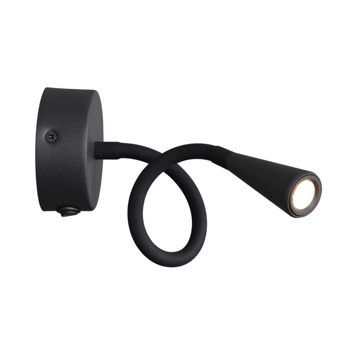 4254/3WL HIGHTECH ODL21 475 черн/металл Настен.светильник выкл на базе IP20 LED 3W 263Лм 3000K ODDS — изображение 4
