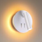 3912/9WL HIGHTECH ODL20 471 бел/металл Наст-й свет-к с лампой д/чтения с выкл LED 9W 3000K 220V BEAM — изображение 4