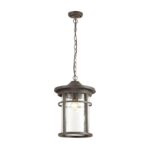 4044/1 NATURE ODL18 699 коричневый/патина Уличный светильник-подвес IP44 E27 60W 220V VIRTA — изображение 3