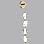 5085/17WL L-VISION ODL25 563 золото/прозрачный/металл/акрил Бра LED 17W 4000K 800Лм JEMSTONE — изображение 4
