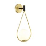 4810/1W PENDANT ODL21 415 золтой/черный/белый Бра с выкл. E14 1*40W FLARI — изображение 3