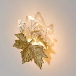 4371/3WL MIDCENT ODL23 433 золотое фольгирование/стекло Настенный св-к IP20 LED 3W 180Лм 3000K EVA — изображение 4