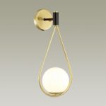 4810/1W PENDANT ODL21 415 золтой/черный/белый Бра с выкл. E14 1*40W FLARI — изображение 4