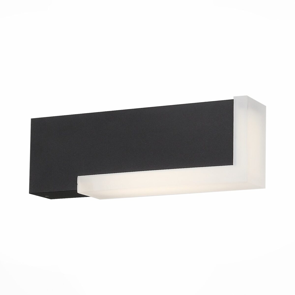 SL096.401.02 Светильник уличный настенный ST-Luce Черный/Белый LED 1*6W 4000K POSTO — изображение 2