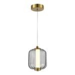 SL1193.313.01 Подвес ST-Luce Латунь/Дымчатый LED 1*10,8W 3000K САММЕР