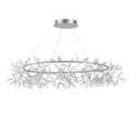 SL379.103.216 Люстра подвесная ST-Luce Серебристый/Белый LED 216*0,5W 3500K РАФИНА — изображение 2