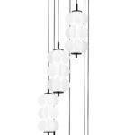 SL6121.403.07 Светильник подвесной ST-Luce Черный/Белый LED 7*8W 3000K ТАЛИСМАН — изображение 3