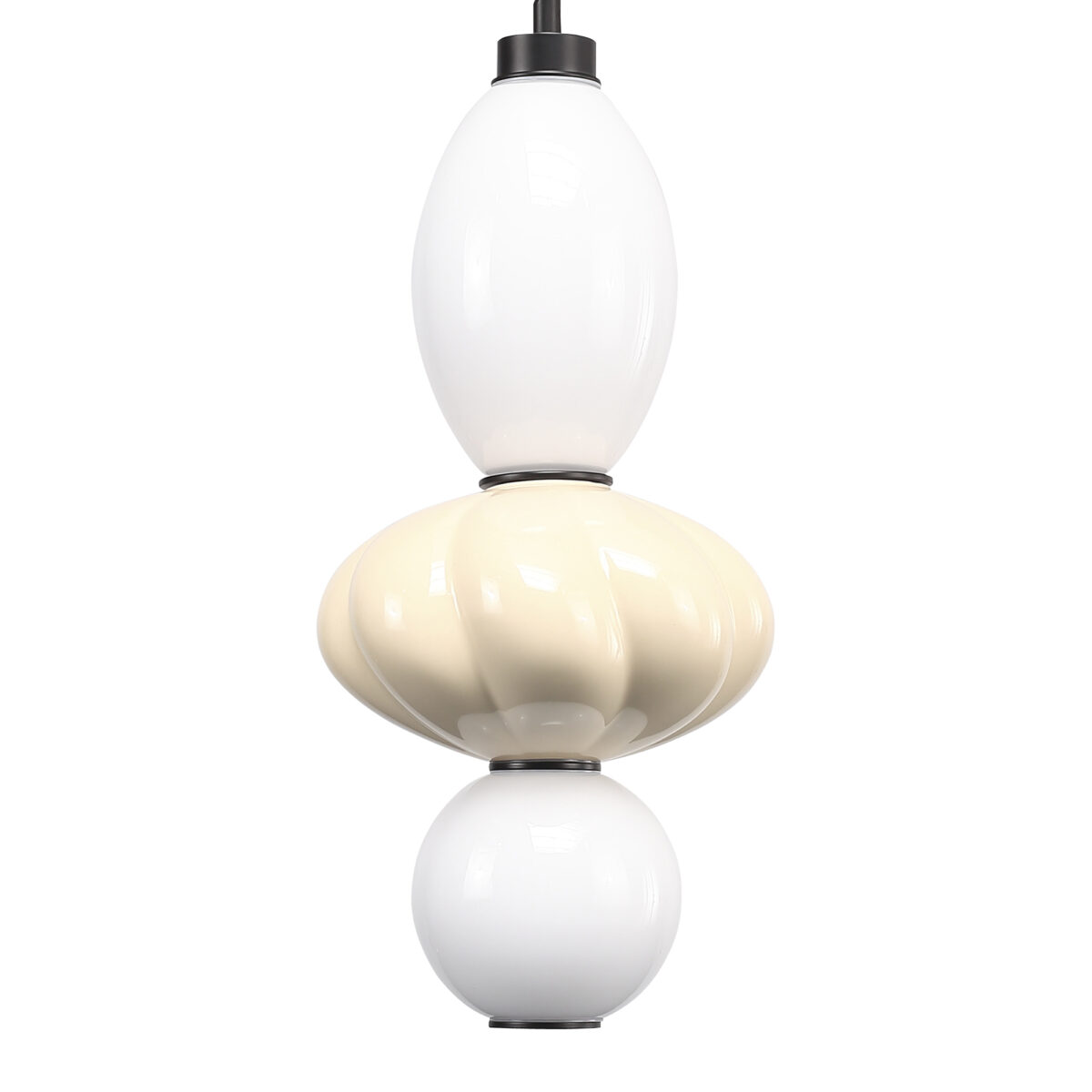 SL6134.413.01 Светильник подвесной ST-Luce черный/желтый, опаловый LED 1*18W 3000K ФЛОРЕНТИНИ — изображение 3