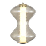 SL6136.203.01 Светильник подвесной ST-Luce золото/коньячный LED 1*6W 3000K СПАЙН — изображение 3