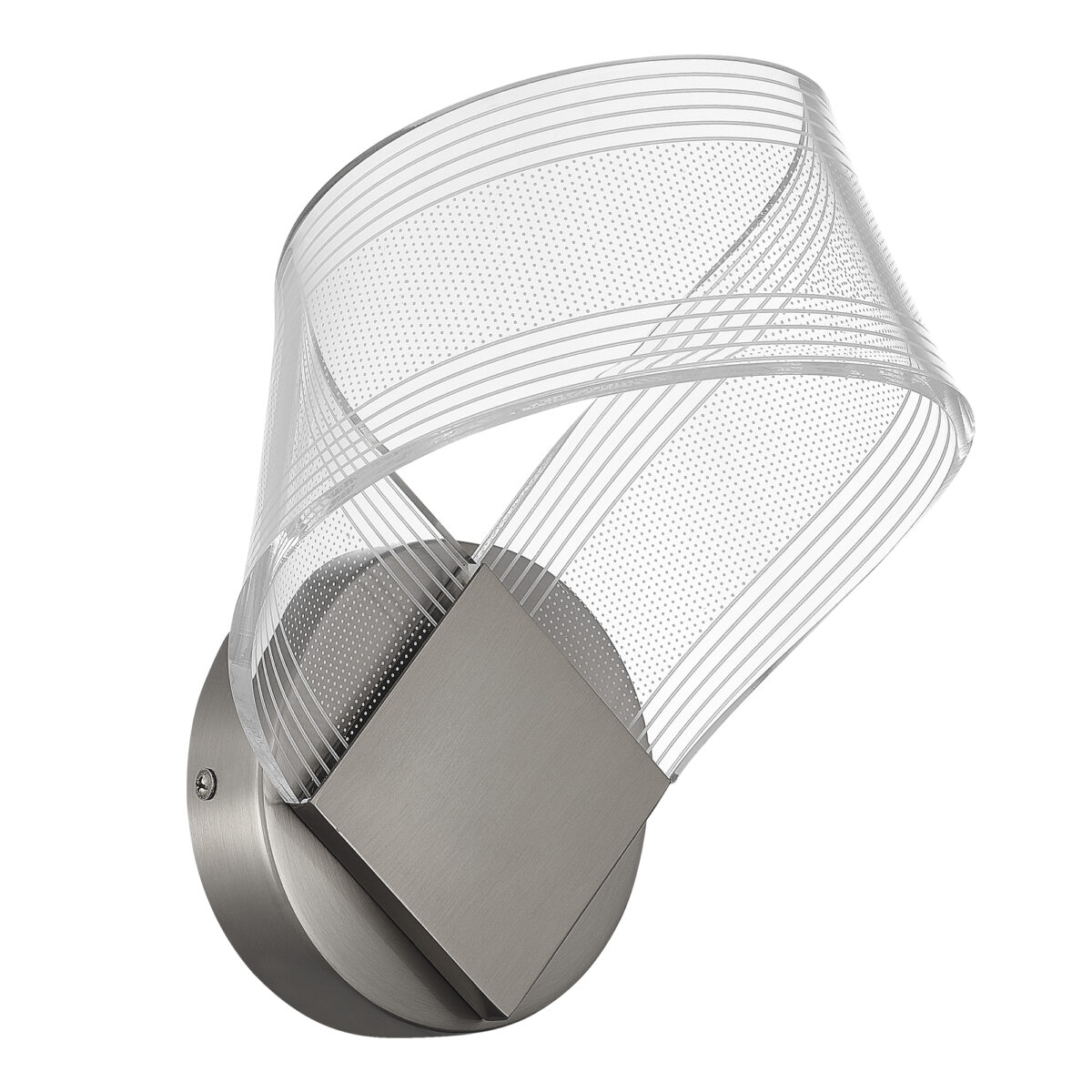 SL6235.101.04 Светильник настенный ST-Luce Никель/Прозрачный LED 1*4W 4000K ФИЕРА — изображение 2