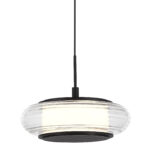 SL6239.403.01 Светильник подвесной ST-Luce черный/прозрачный LED 1*7W 3000K ФРИТЕЛЛА — изображение 3
