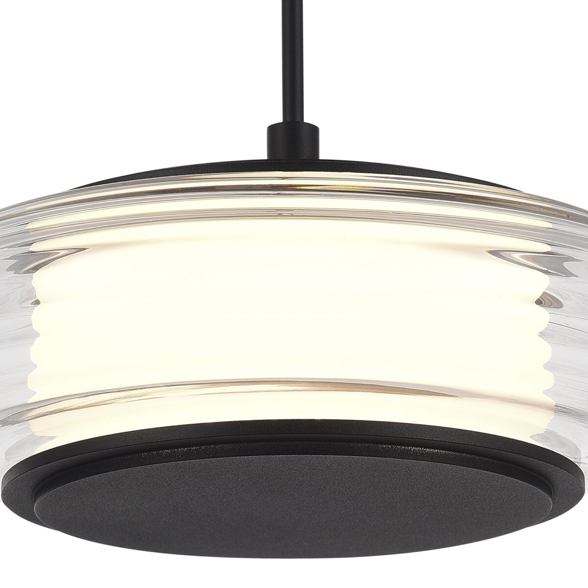 SL6239.403.01 Светильник подвесной ST-Luce черный/прозрачный LED 1*7W 3000K ФРИТЕЛЛА — изображение 4