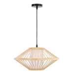 SL6241.533.01 Светильник подвесной ST-Luce Древесный/Белый E27 1*40W АЛЬМА — изображение 2