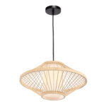 SL6241.533.01 Светильник подвесной ST-Luce Древесный/Белый E27 1*40W АЛЬМА — изображение 3