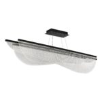 SL6509.423.01 Светильник подвесной ST-Luce Черный/Прозрачный LED 1*60W 4000K ФЕЗАЛЕ