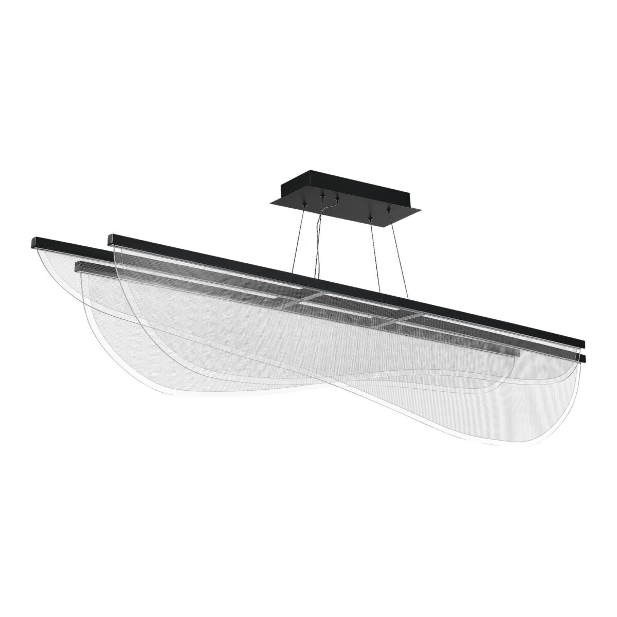 SL6509.423.01 Светильник подвесной ST-Luce Черный/Прозрачный LED 1*60W 4000K ФЕЗАЛЕ — изображение 2