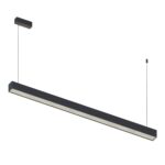 ST612.433.32 Светильник подвесной Черный LED 1*35W 3000K 698Lm Ra>80 120°IP20 L1120xW50xH60 180-220V Подвесные светильники